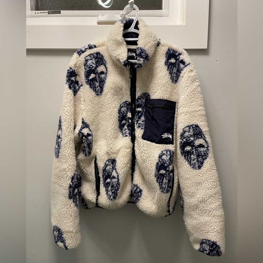 Stussy Jacquard fleece - Picture 1 of 4